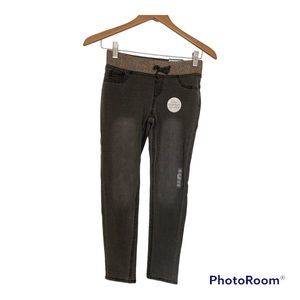 NWT Girls Black Jegging - Arizona Jean Co
